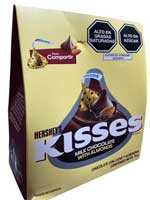Chooclate Kisses de Hersheys