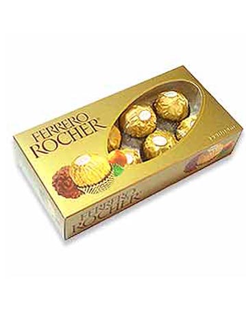 Caja Ferrero Rocher x 8 unidades